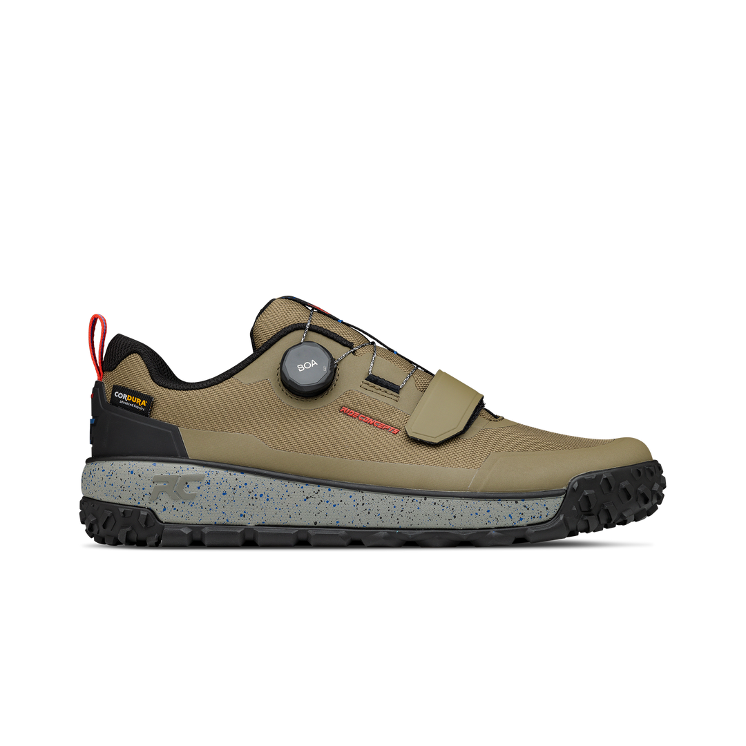 flat pedal shoes with boa Ride Concepts