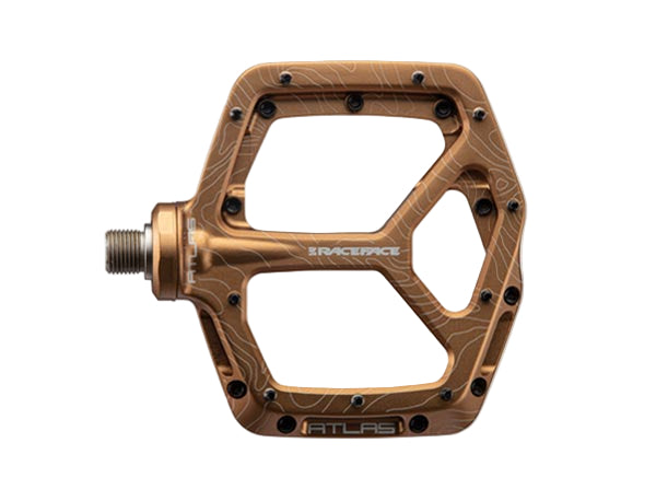 pedal face Atlas Platform Pedals Turquoise