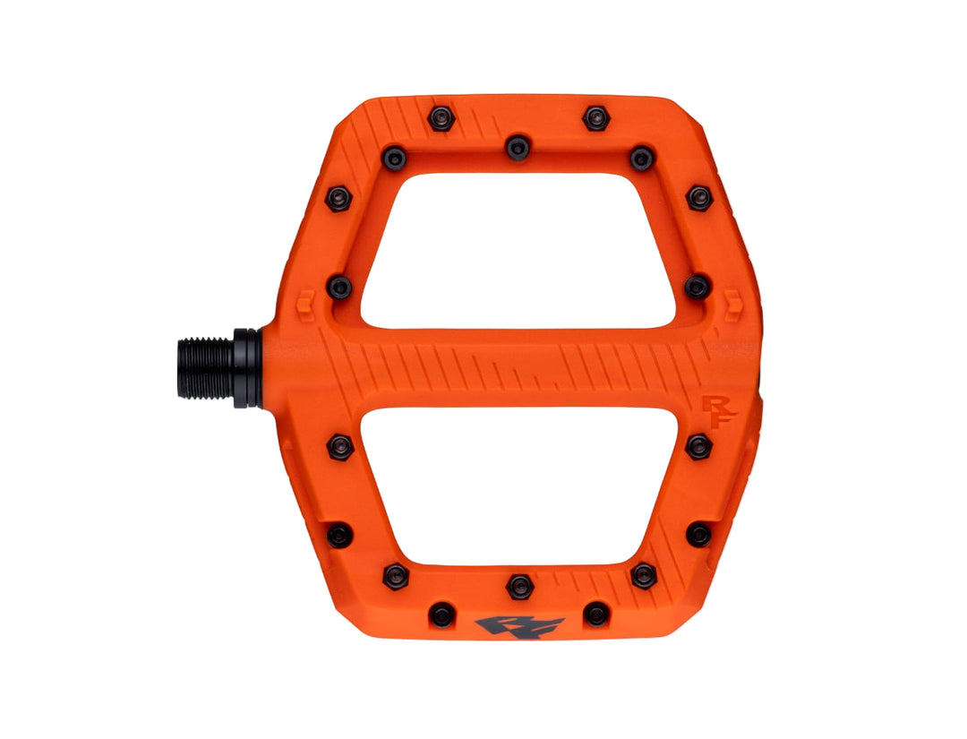 chester bike pedals RaceFace Chester Platform Pedals Orange Large