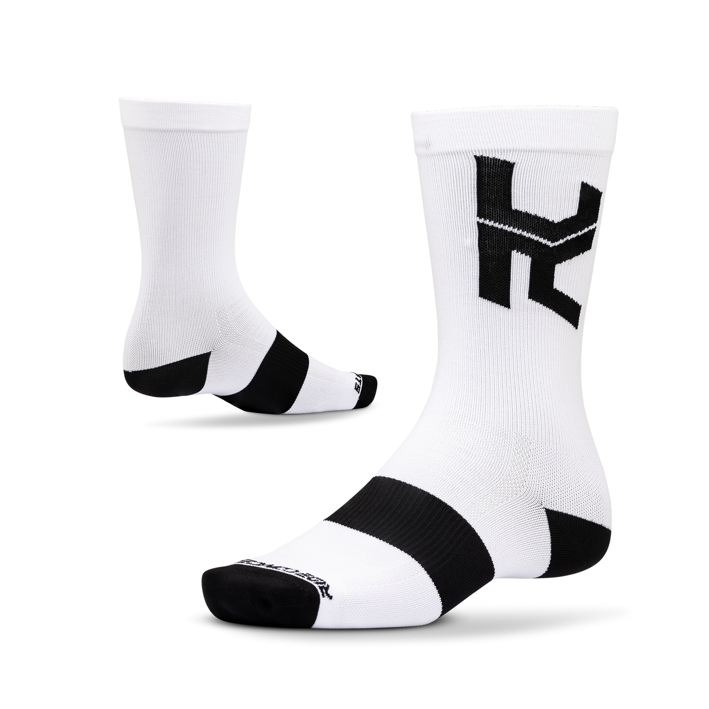 Ride Concepts Sidekick MTB Sock - Synthetic 8" - White