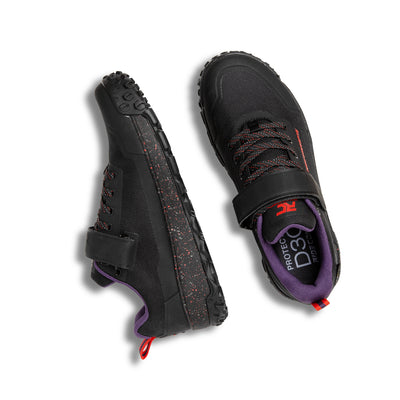 Ride Concepts Men's Tallac Clip MTB Shoe - Black and Red